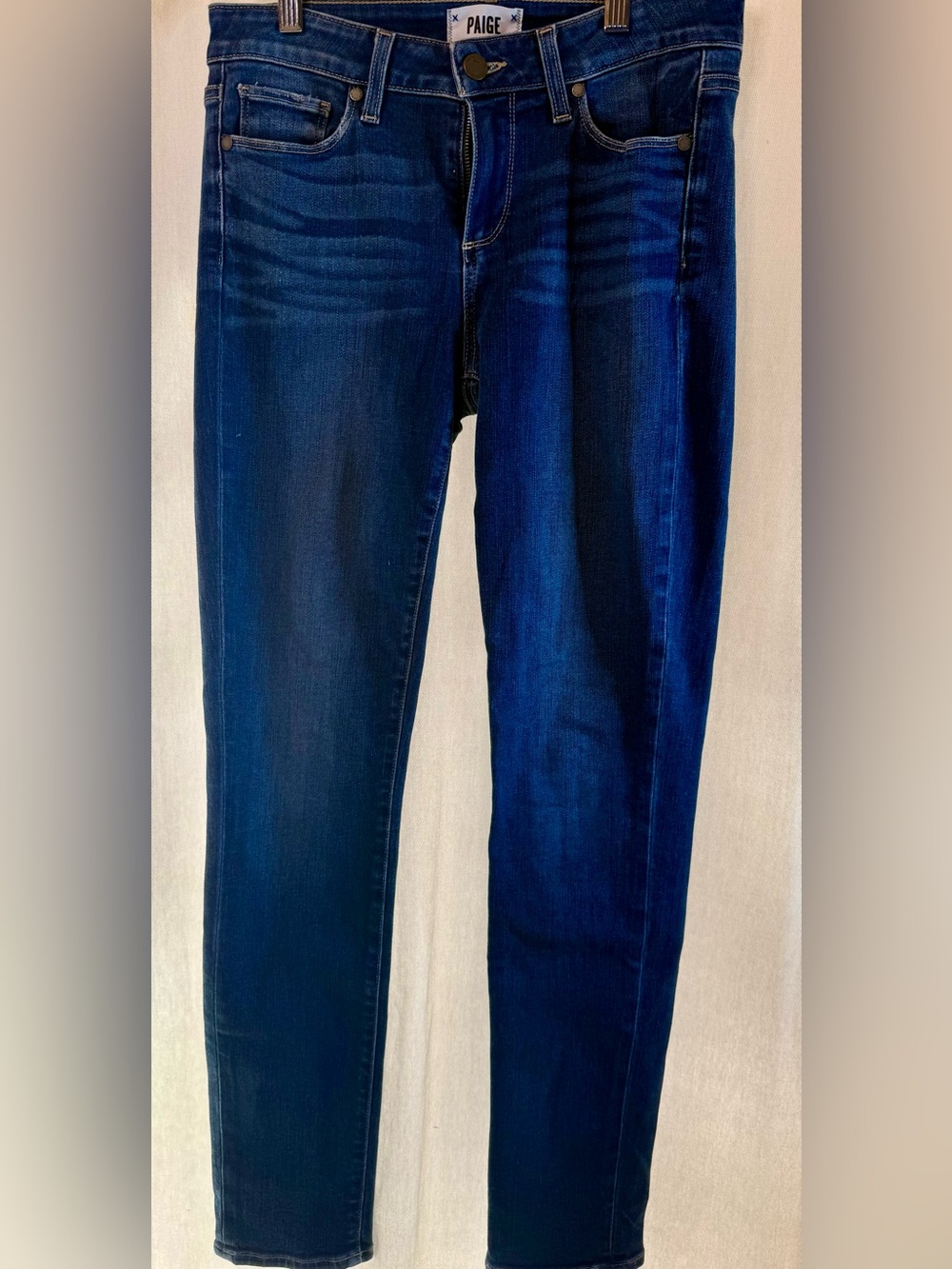 PAIGE Indigo Blue Skinny Jeans